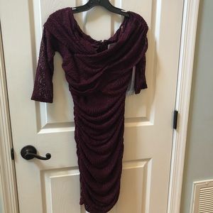 🔴Wine Color Dress